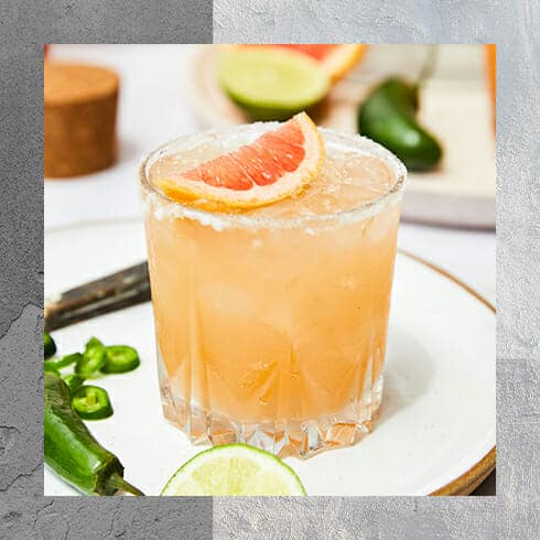 Spicy Grapefruit Margarita