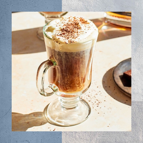 Tequila Irish Coffee