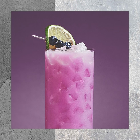 Blueberry Coconut Margarita